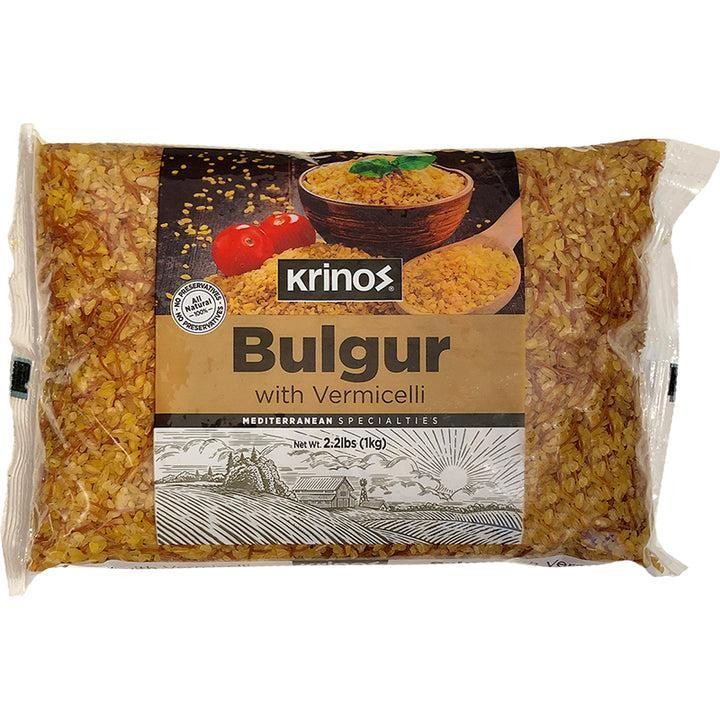 KRINOS BULGUR WITH VERMICELLI 1 KG