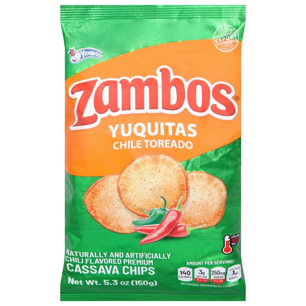 YUQUITAS CASSAVA CHIPS                   5.3 OZ