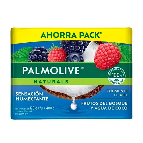 PALMOLIVE FRUTOS BAR SOAP 4 Pack         1 GM