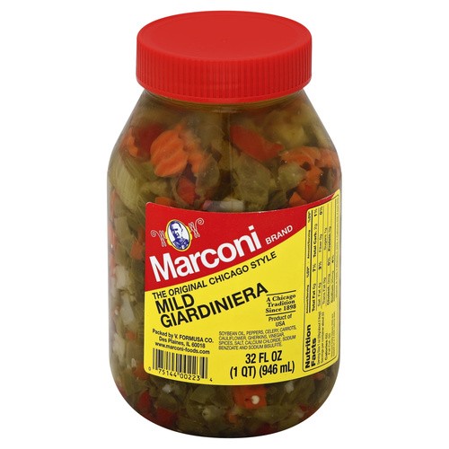 MARCONI MEDIUM GIARDINIERA               32 OZ