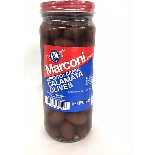 MARCONI GREEK CALAMATA OLIVES            16 OZ