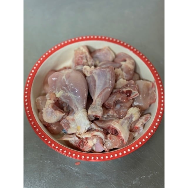 Whole Chicken Skinned/cut 1 LBS