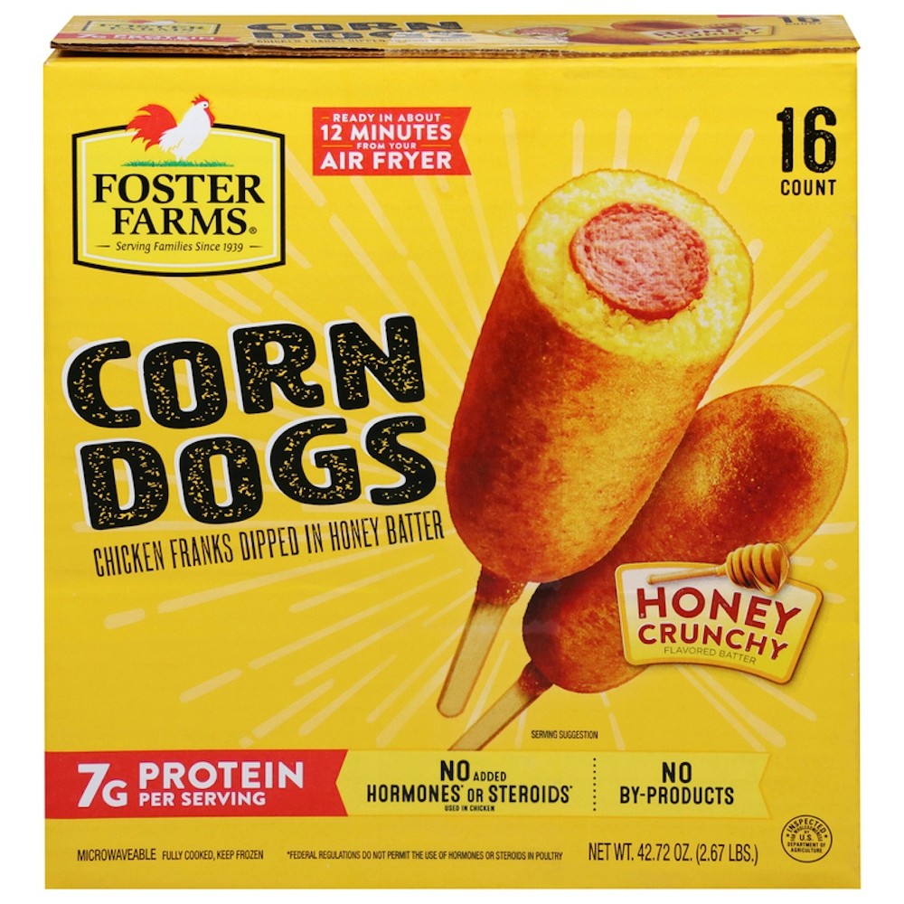 FOSTER FARMS CORN DOGS 16CT              2.67 LBS