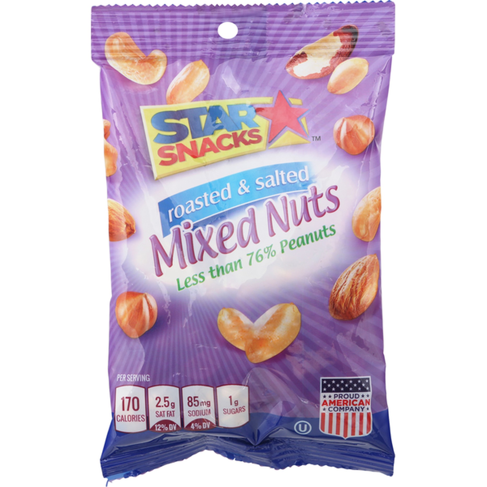 Star Snacks Mixed Nuts 3.5 OZ