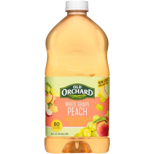 OLD ORCHARD WHT GRAPE/PEACH COCKTAIL 64 OZ