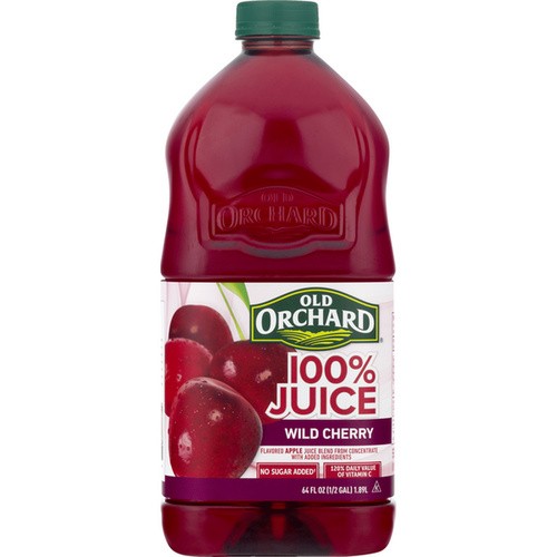 OLD ORCHARD 100 JUICE WILD CHERRY 64 OZ