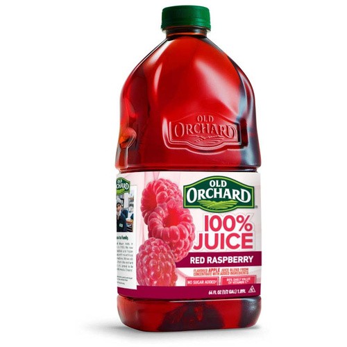 OLD ORCHARD 100 RED RASPBERRY 64 OZ
