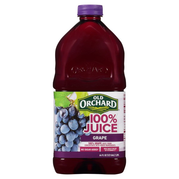OLD ORCHARD 100 GRAPE JUICE 64 OZ