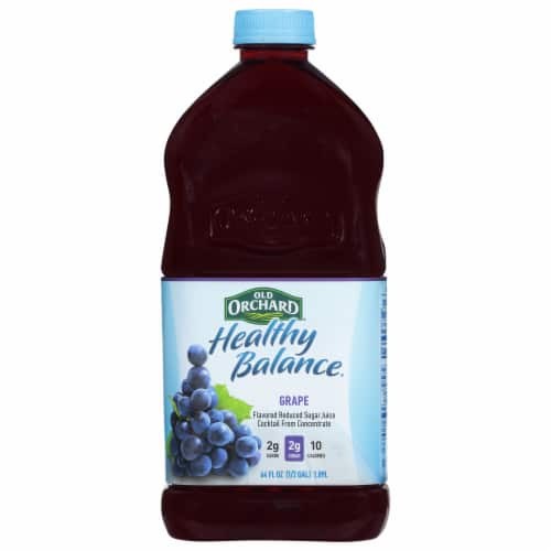 OLD ORCHARD HEALTHY BAL GRAPE CKTL 64 OZ