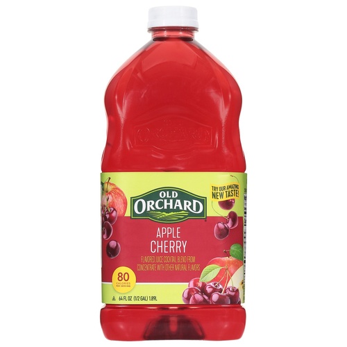 OLD ORCHARD APPLE CHERRY JUICE           64 OZ
