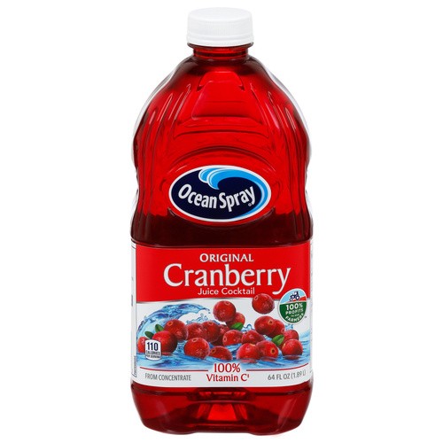 CRANBERRY COCKTAIL                       64 OZ
