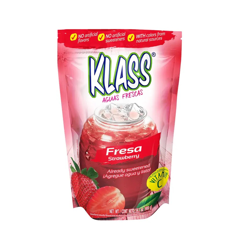 KLASS LISTO STRAWBERRY 14.1 OZ