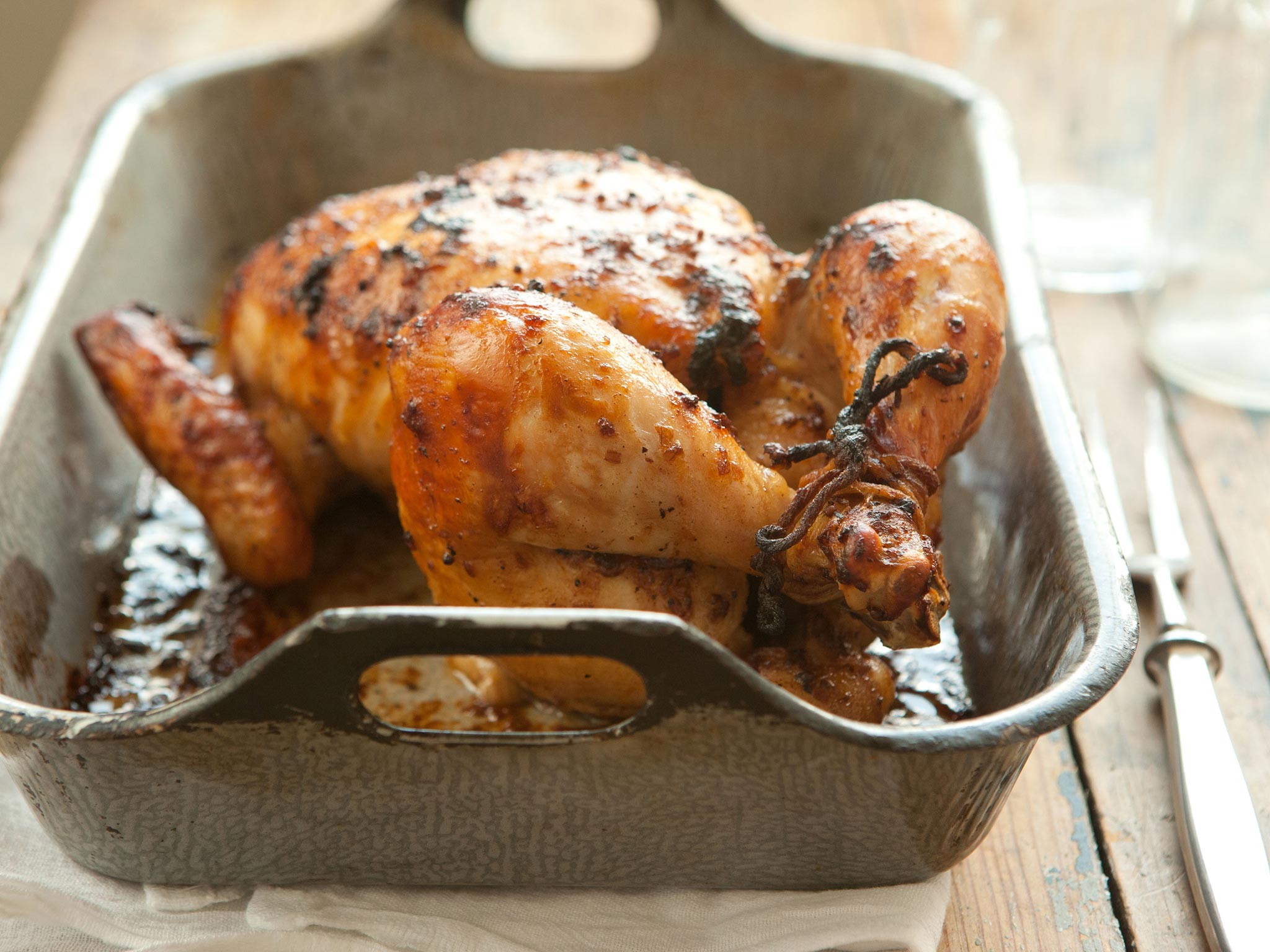 CHICKEN WHOLE MARINATED 4 LBS