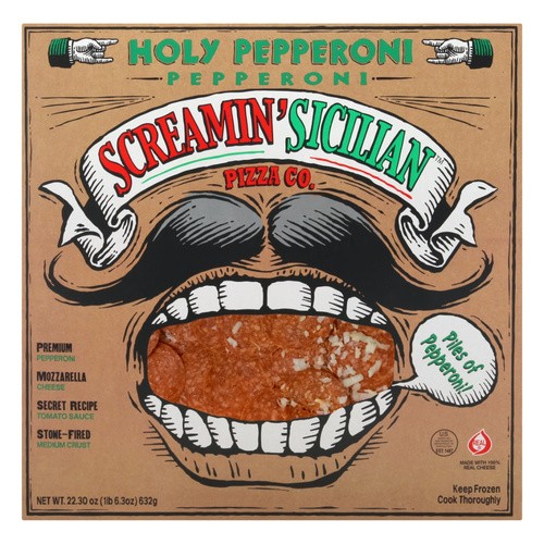 SCREAMIN SICILIAN HOLY PEPPERONI 22.3 OZ