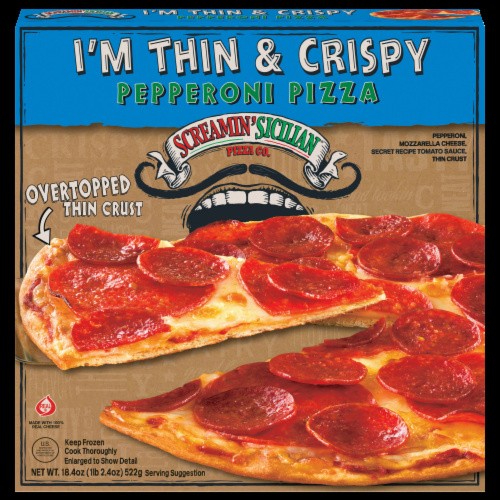 SCREAMIN SICILIAN THIN PEPPERONI 18.4 OZ