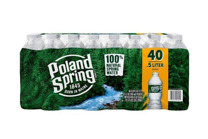 POLAND SPRING BOTTLES 1 CASE