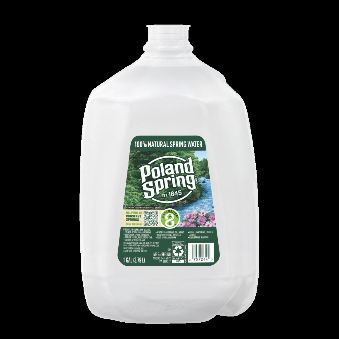 POLAND SPRING WATER GALLON 1 GALLON