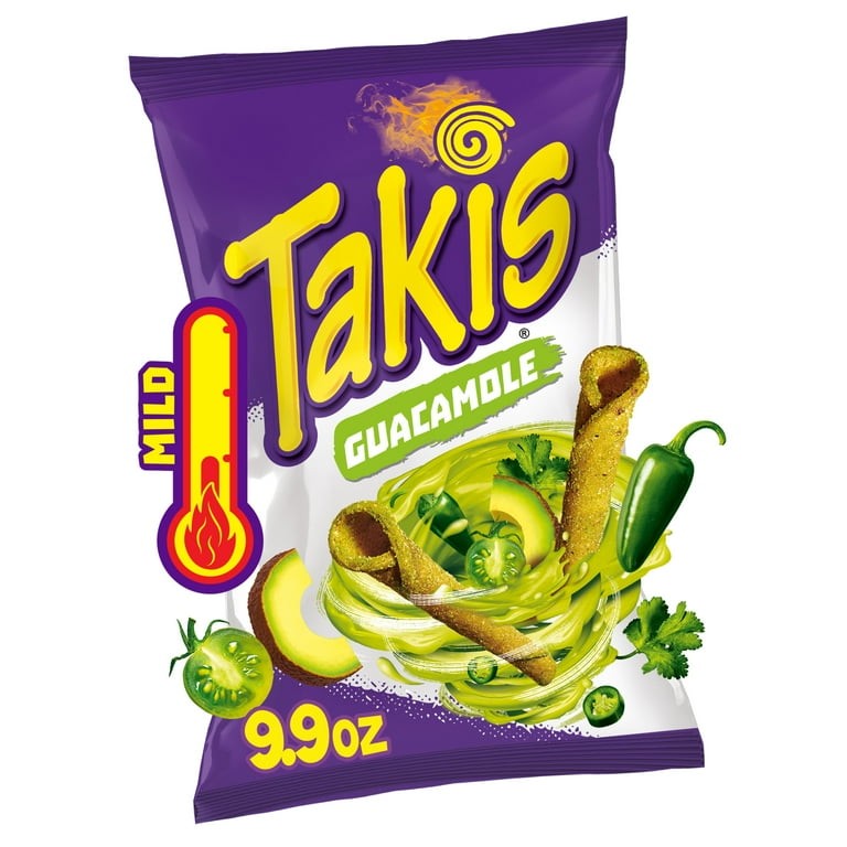 Takis Guacamole Rolled Tortilla Chips 9.9 OZ
