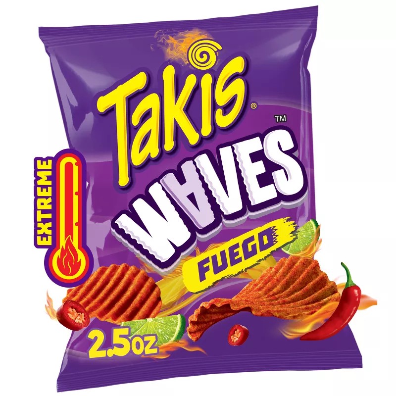 Takis Waves Fuego  3 Oz
