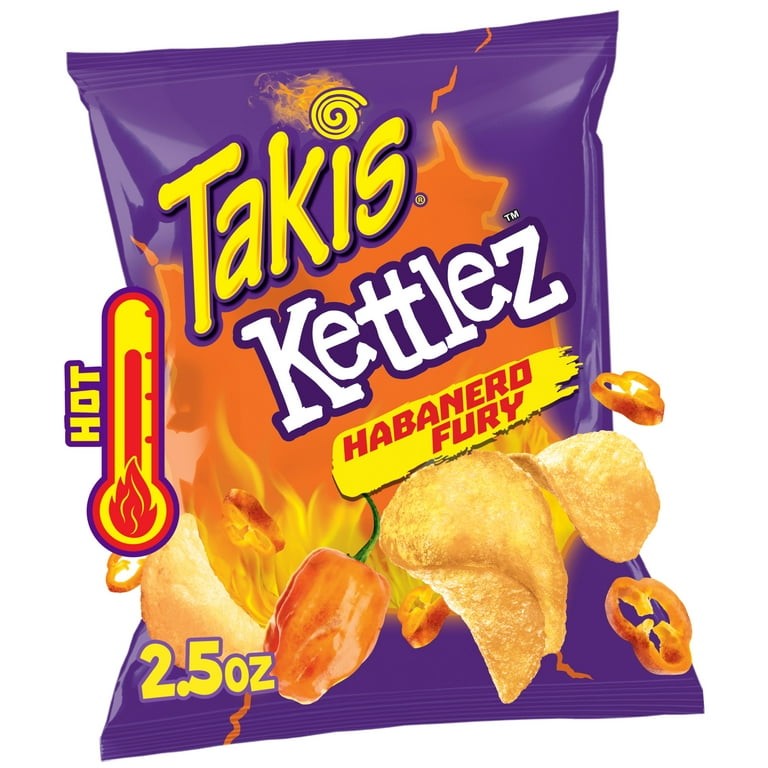 TAKIS KETTLEZ HABANERO FURY 2.5 OZ