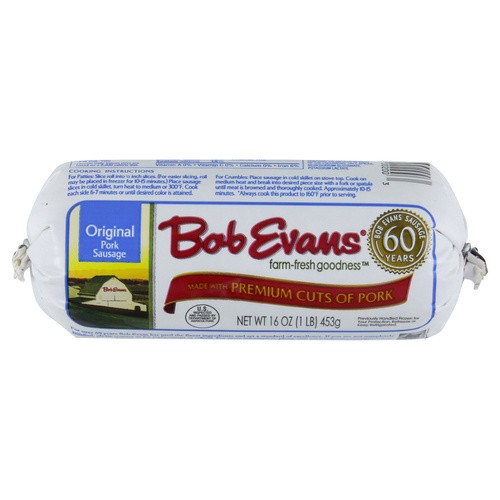 BOB EVANS ORIGINAL SAUSAGE ROLL 16 OZ