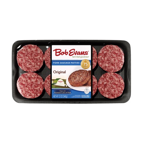 BOB EVANS ORG SAUSAGE PATTIES 12 OZ