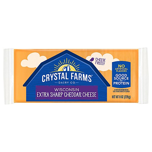 CRYSTAL FARMS EXTRA SHARP CHUNK          1 OZ