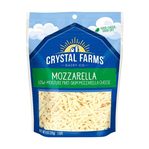 CRYSTAL FARMS MOZZARELLA CHEESE          1 OZ