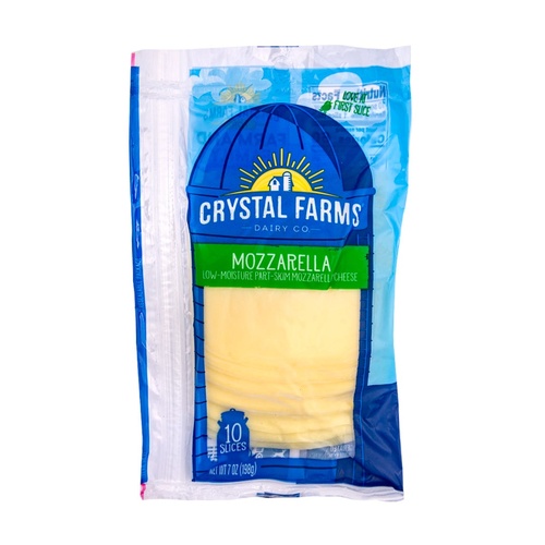 CRYSTAL FARMS SHINGLE MOZZ               1 OZ
