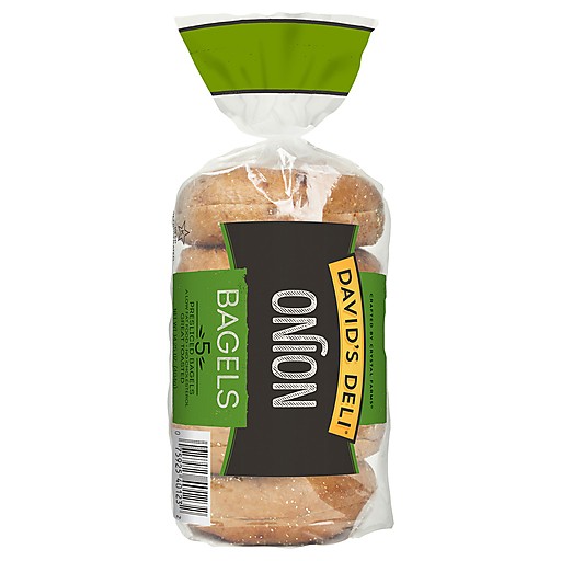 DAVIDS DELI BAGEL ONION                  1 OZ