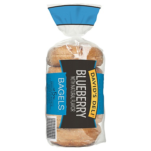 DAVIDS DELI BAGEL BLUEBERRY              1 OZ