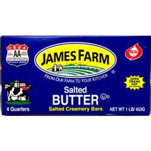 James Farm Butter Salted 1 LBS