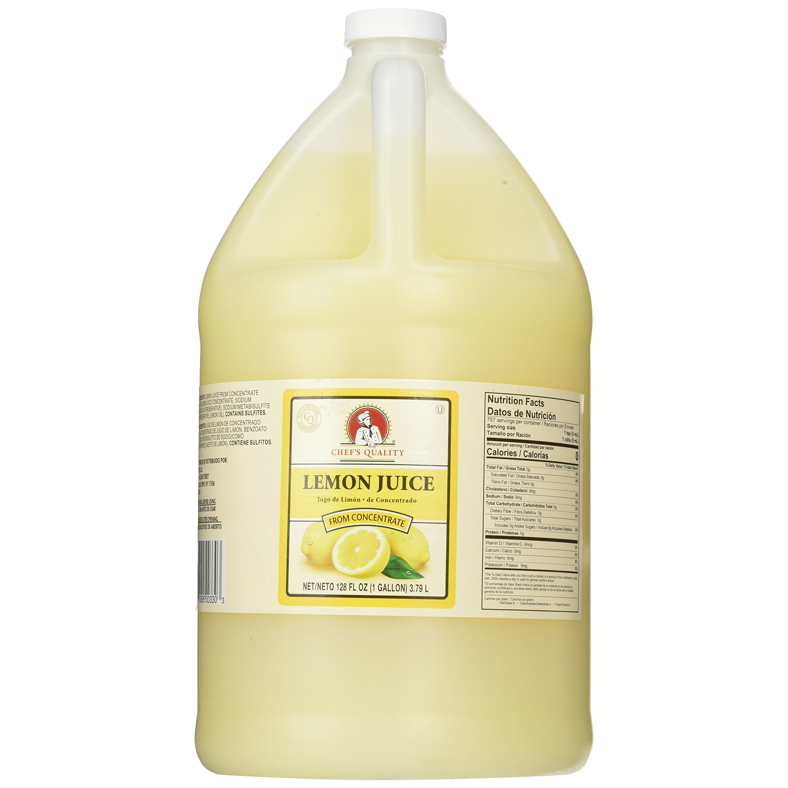 CHEFS LEMON JUICE 1 GALLON
