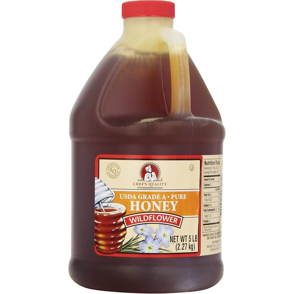 Chef Quality Honey Wildflower 5 LBS