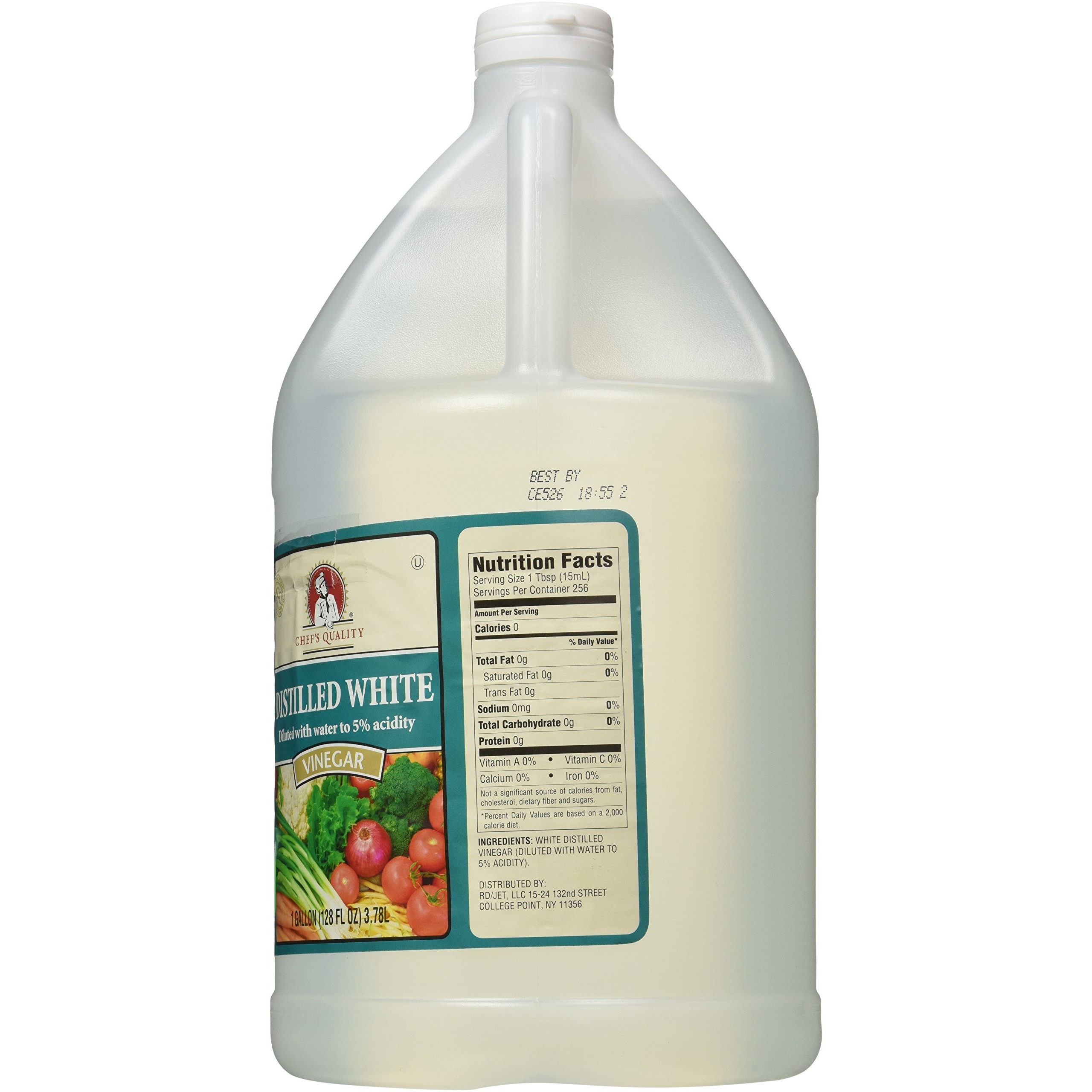 CHEF'S WHITE VINEGAR 1 GALLON