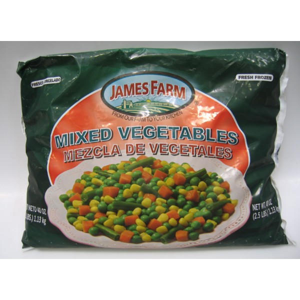James Farm Mixed Vegetable 2.5 LBS
