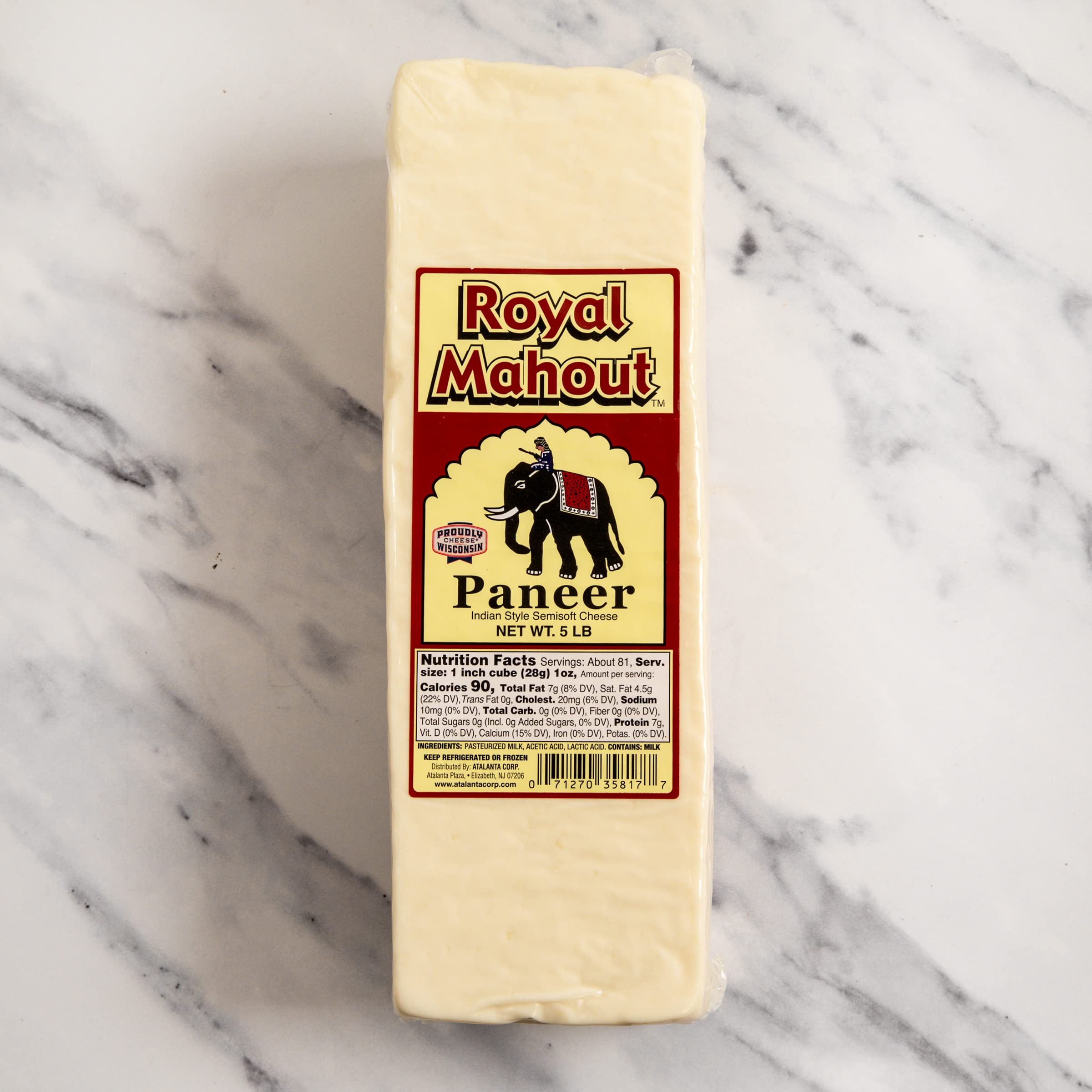 Paneer Block 5 LBS