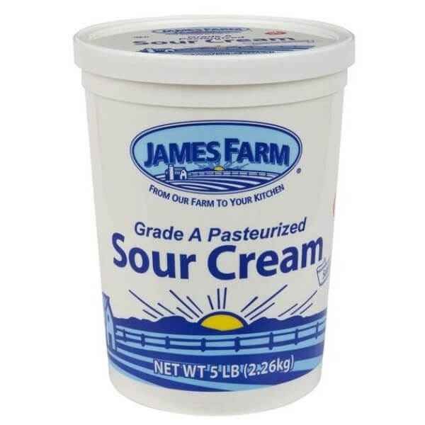 James Farm Sour Cream 5 LBS