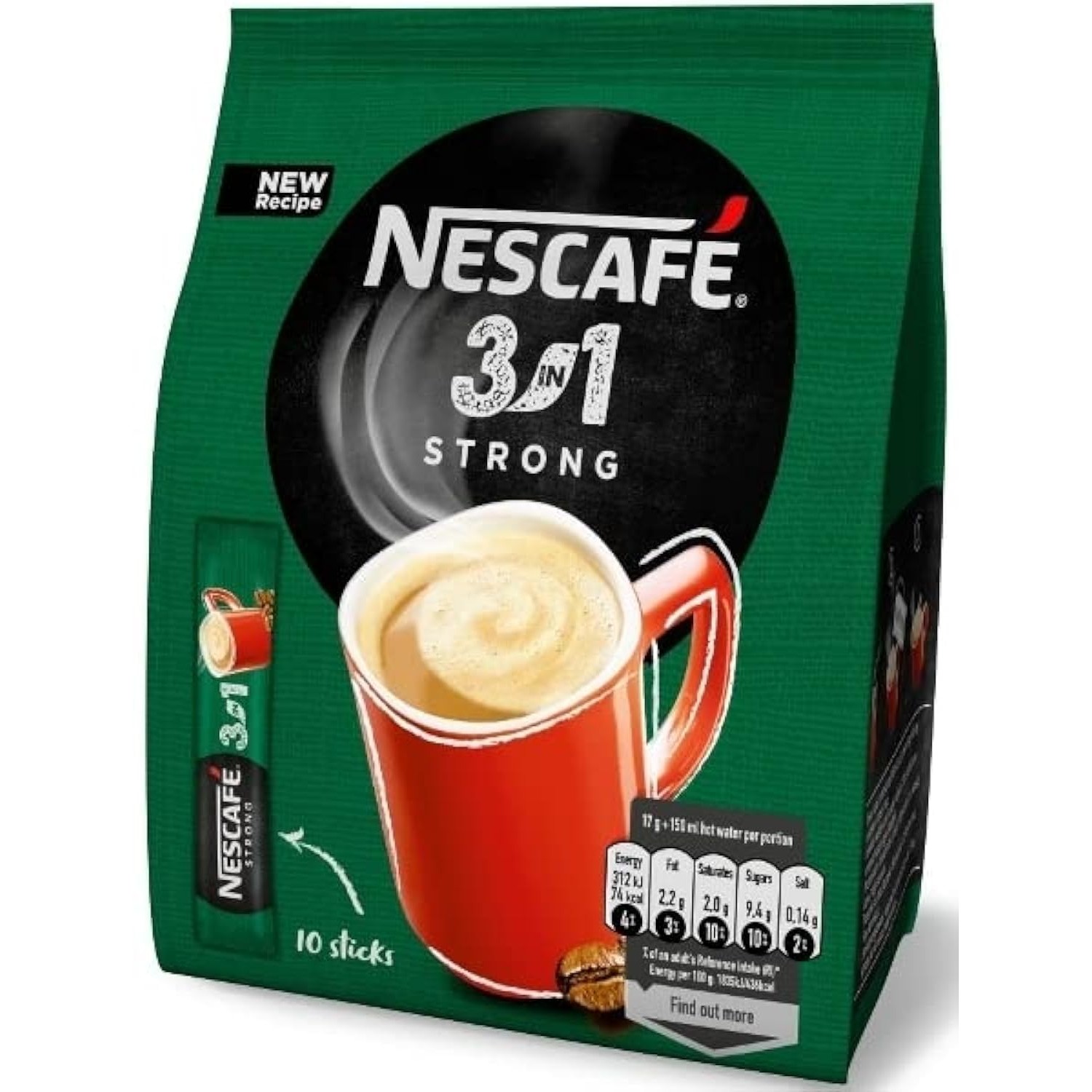 Nescafe Strong 3IN1 Bag 17.5 GM