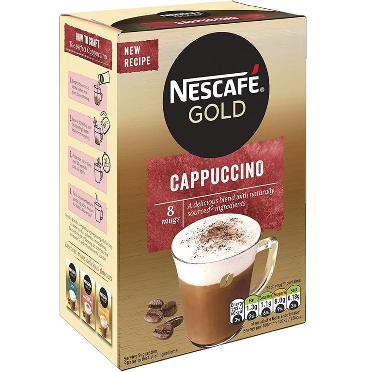 Nescafe Cappuccino 124 GM