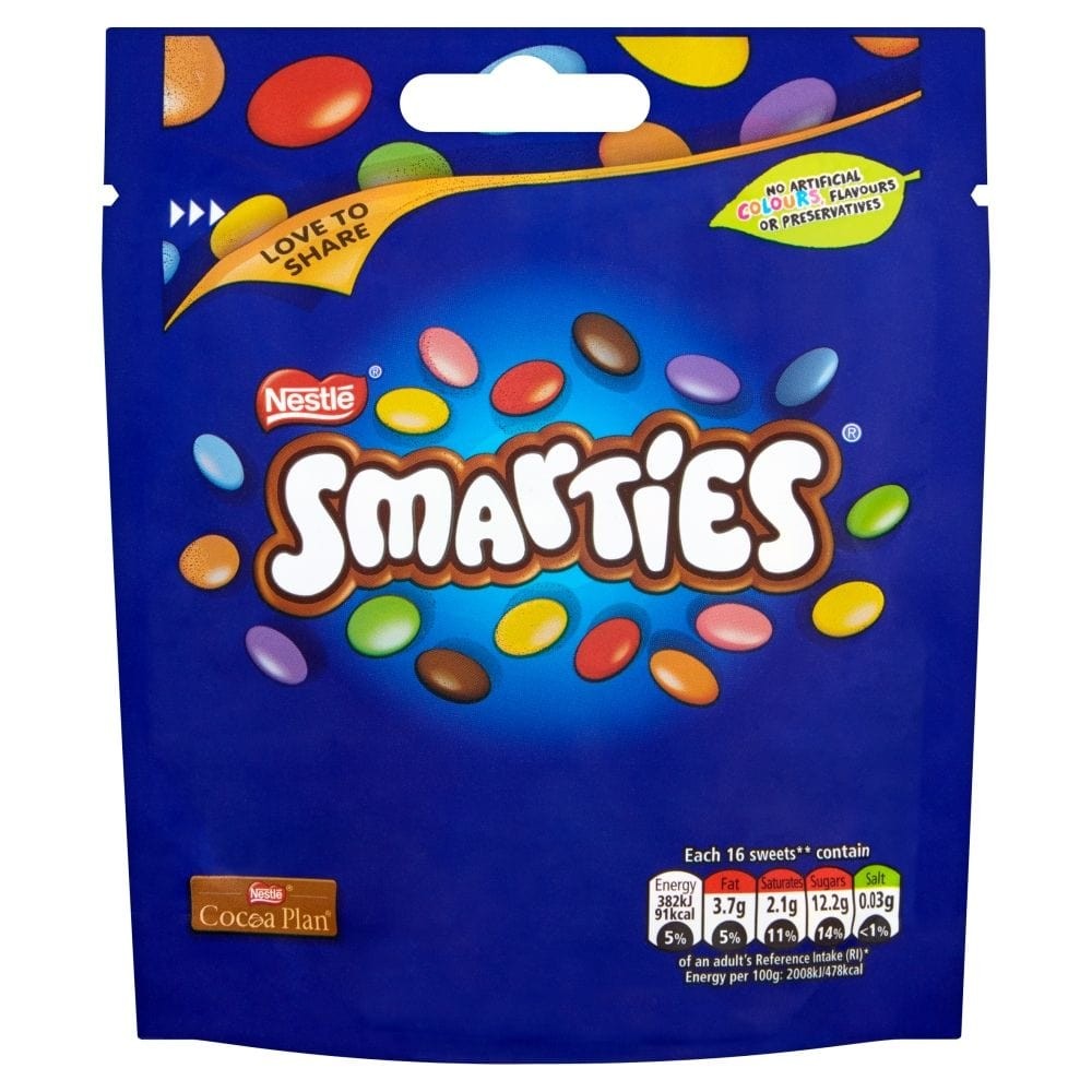 NESTLE SMARTIES 105 GM