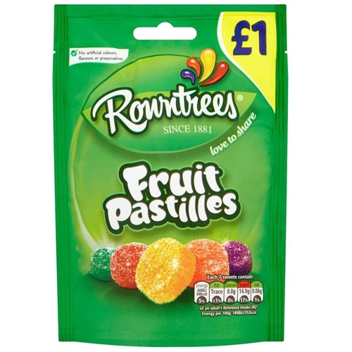 Rownt Fruit Pastilles 150 GM