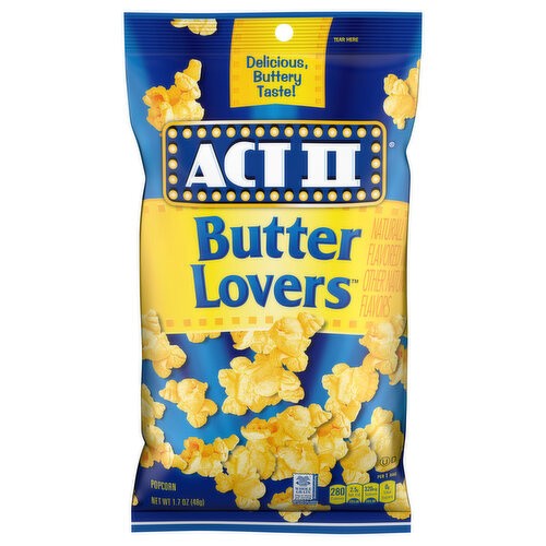 ACT II BUTTER LOVER POPCORN 16.5 OZ