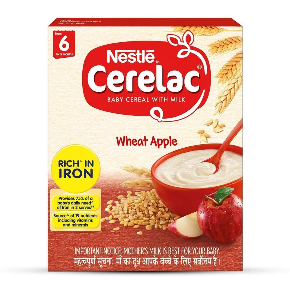Nestle Cerelac Apple And Wheat 400 GM