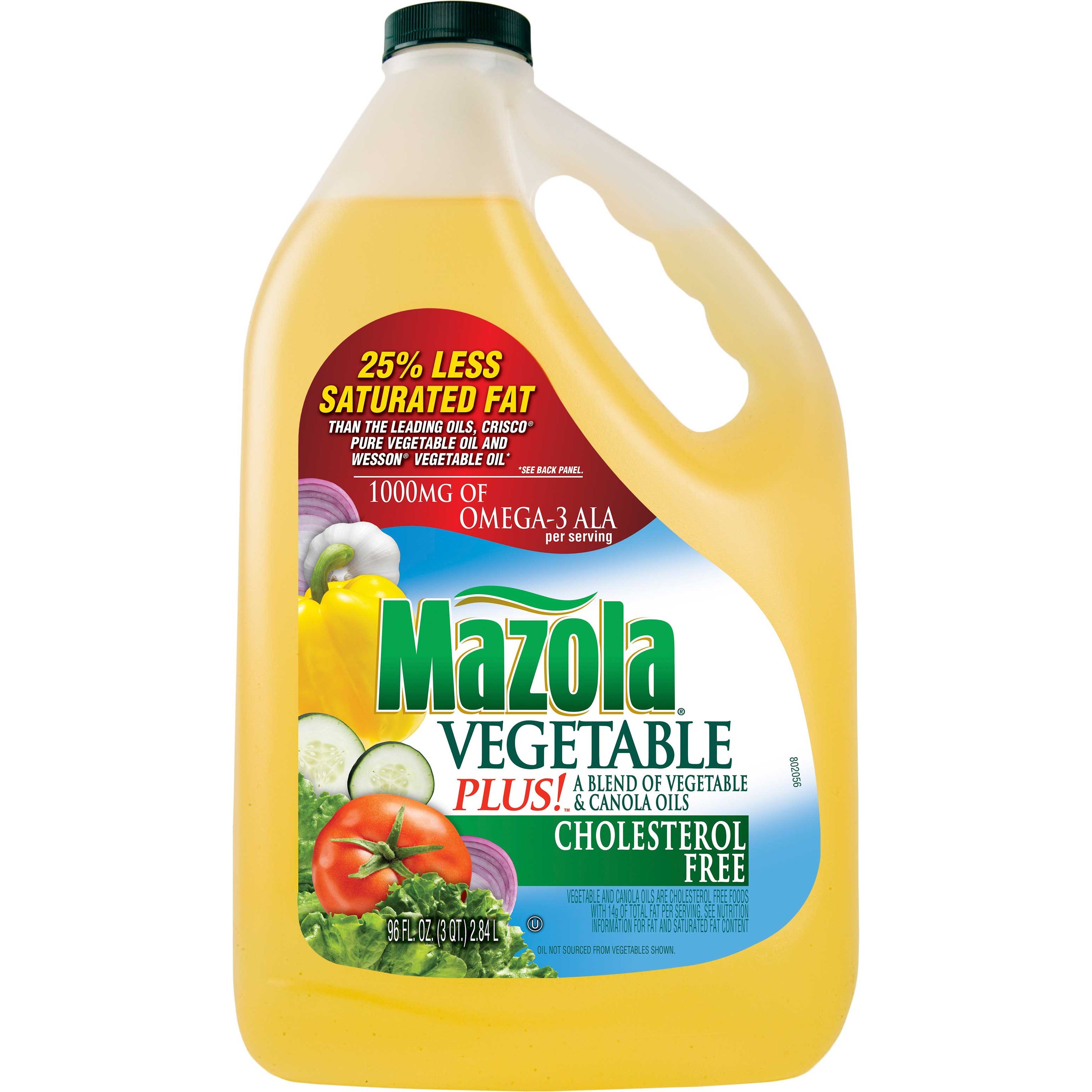 MAZOLA VEGETABLE PLUS OIL 96 OZ