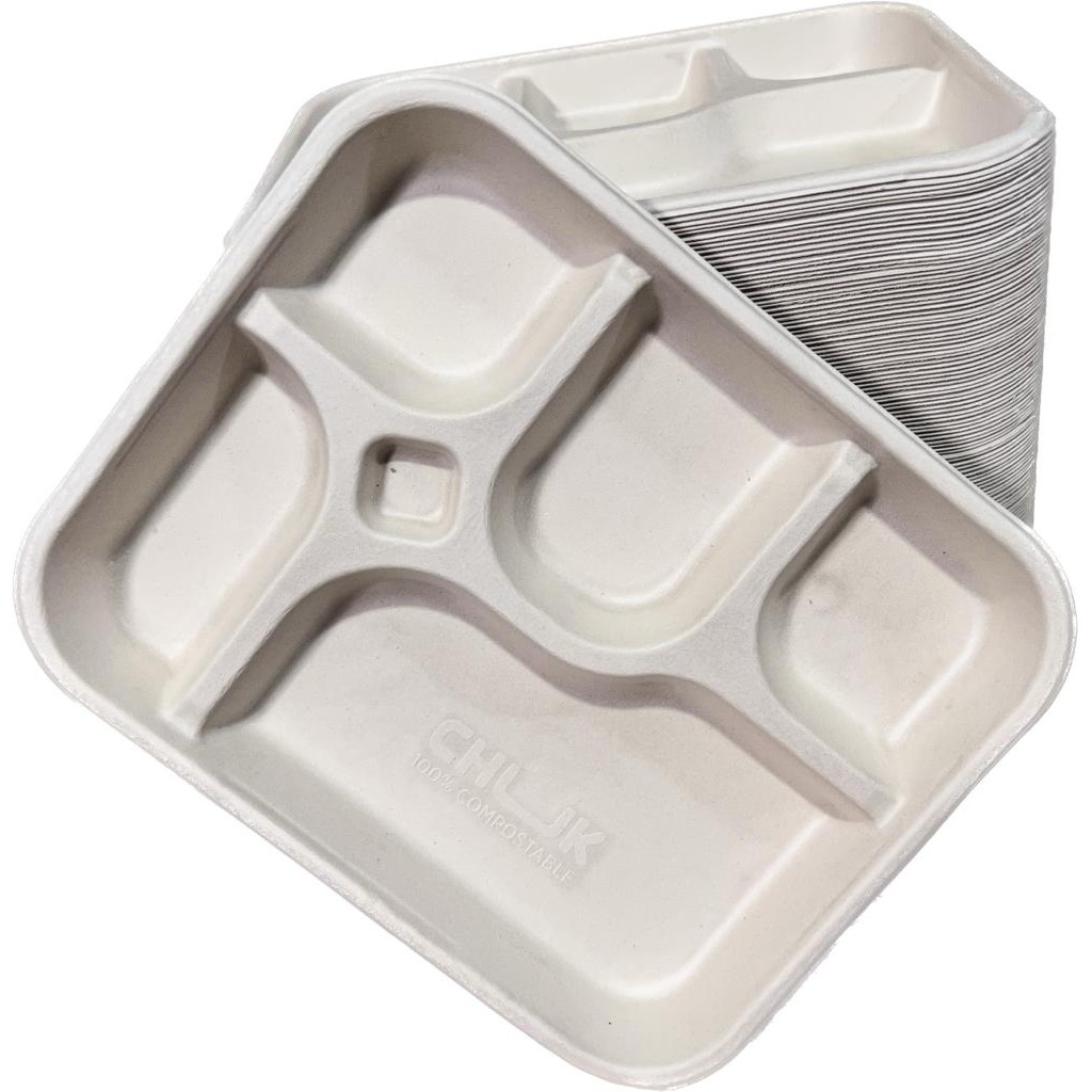 5 Compartment 25 PCS