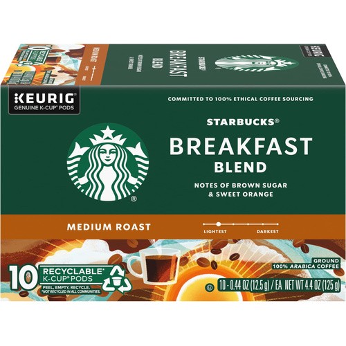 STARBUCKS BKFST KCUP                     10 COUNT
