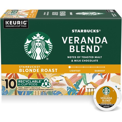 STARBUCKS VERANDA KCUP                   10 COUNT