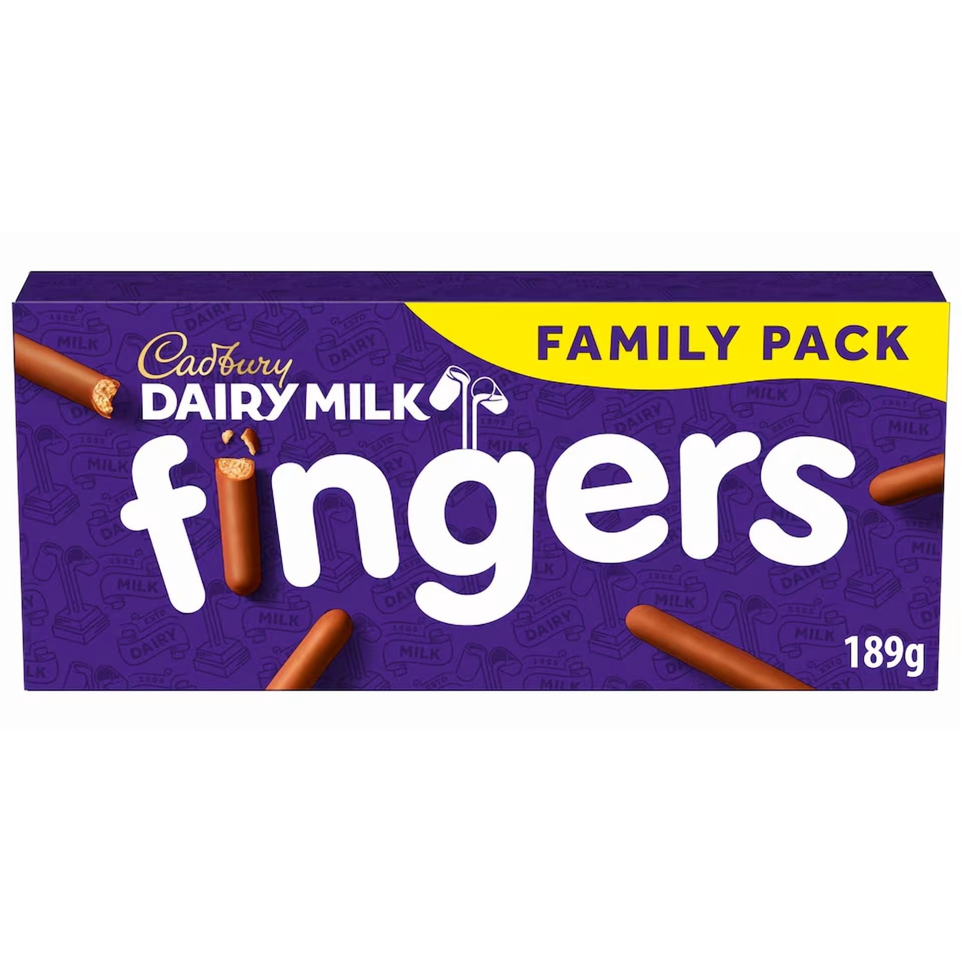 CAD MILK FINGERS 138 GM