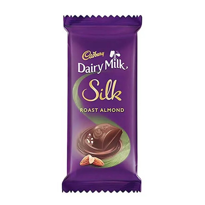 CADBURY DAIRY MILK SILK ROASTED ALMOND 143 GM